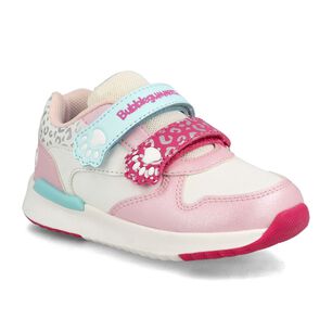 Zapatilla Ni&ntilde;a Bubblegummers Speed Lite Blanco - Rosado